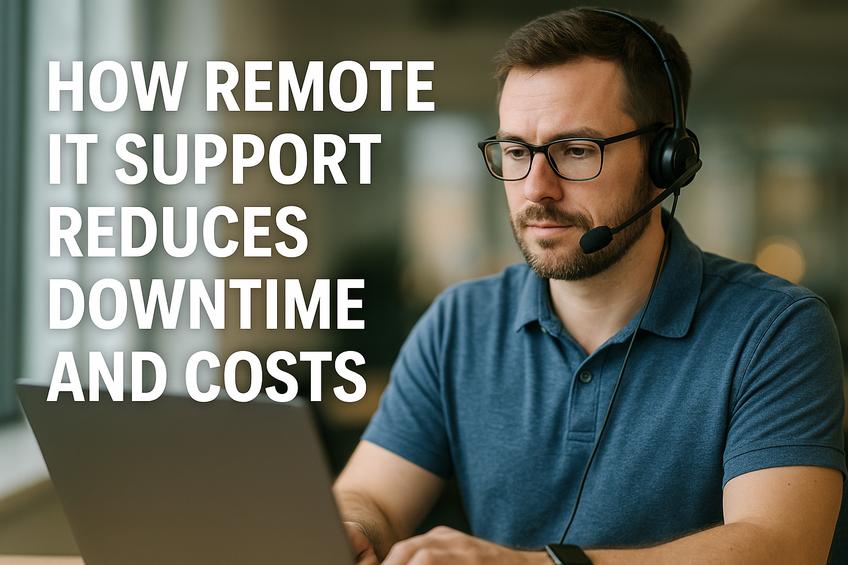 How Remote IT Support Reduces Downtime And Costs