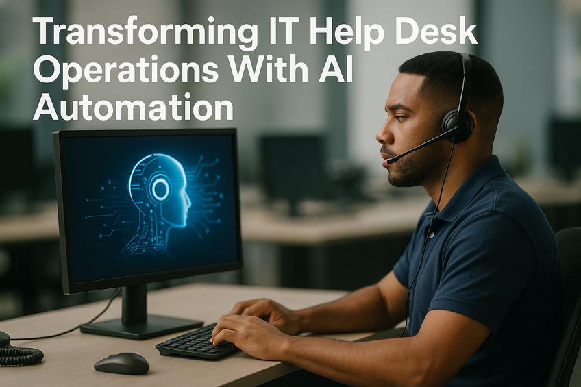 Transforming IT Help Desk Operations With AI Automation